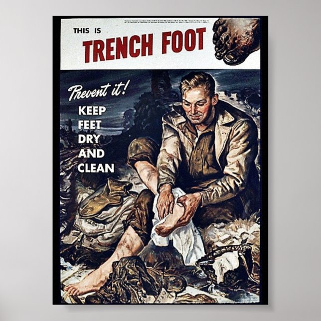 Trench Foot Poster (Framsidan)