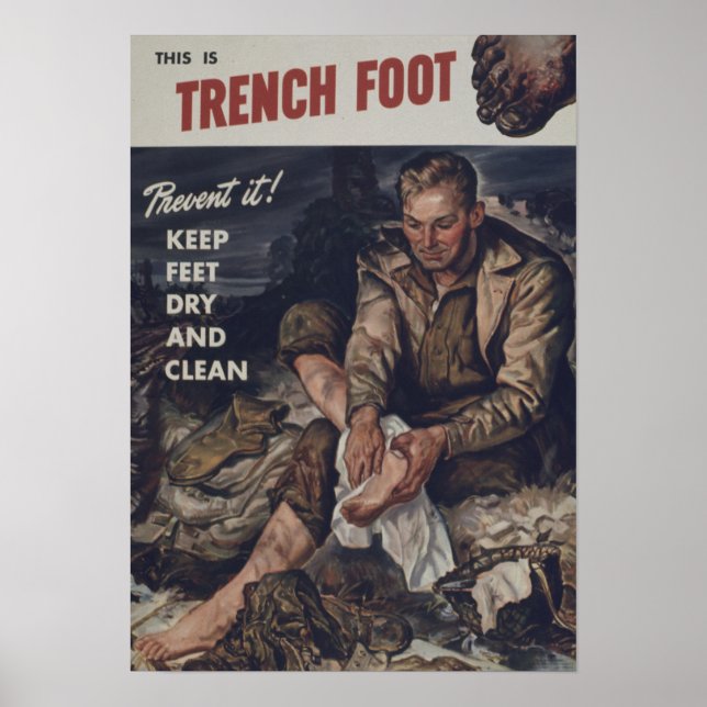 Trench Foot Poster (Framsidan)