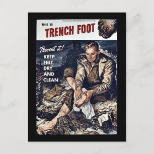 Trench Foot Vykort