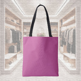 Trend Färg - Berry Rosa Tote Bag Tygkasse