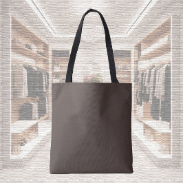 Trend Färg - Coffee Brown Tote Bag Tygkasse