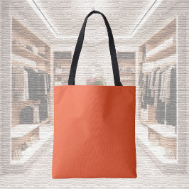 Trend Färg - Flame Red Tote Bag Tygkasse