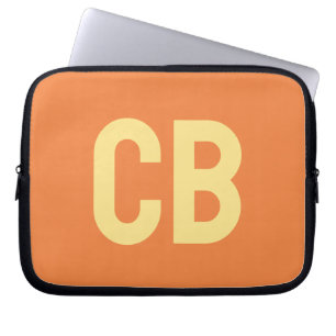 Trend Färg Fresh Tangerine Laptop sleeve