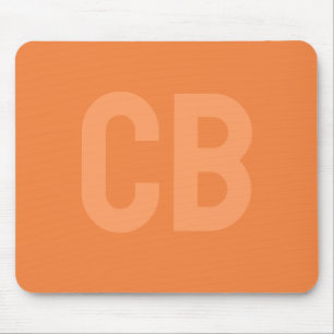 Trend Färg Fresh Tangerine Mousepad Musmatta