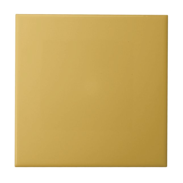 Trend Färg Golden Gult Decorative Ceramic Tile Kakelplatta (Framsidan)