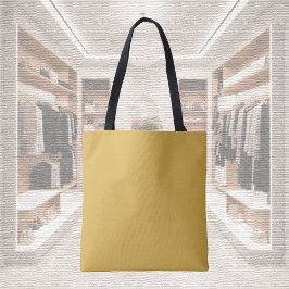 Trend Färg - Golden Gult Tote Bag Tygkasse