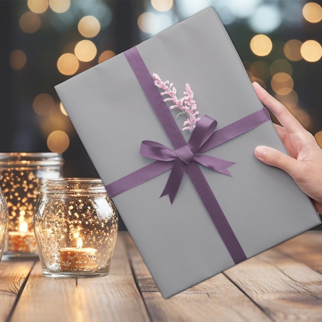 Trend Färg Grått Presentpapper (Skapare uppladdad)