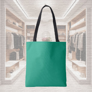 Trend Färg - Jade Grönt Tote Bag Tygkasse