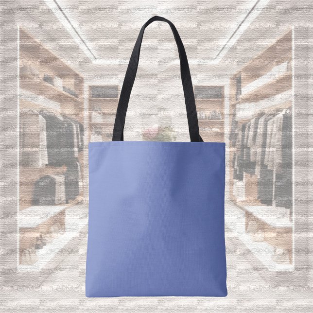 Trend Färg - Jewel Blue Tote Bag Tygkasse (Skapare uppladdad)