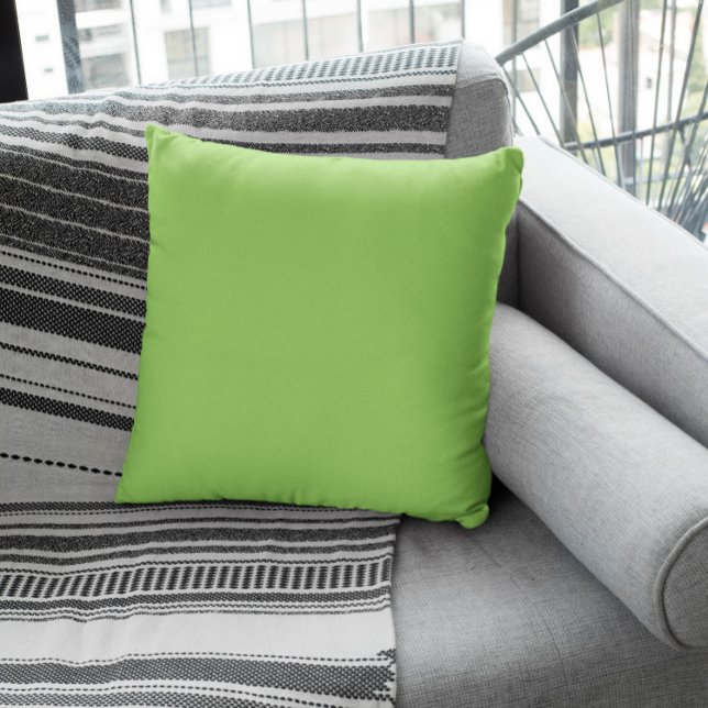 Trend Färg - Kiwi Grönt Kudde (Skapare uppladdad)