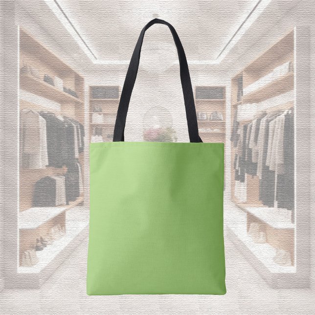 Trend Färg - Kiwi Grönt Tote Bag Tygkasse (Skapare uppladdad)