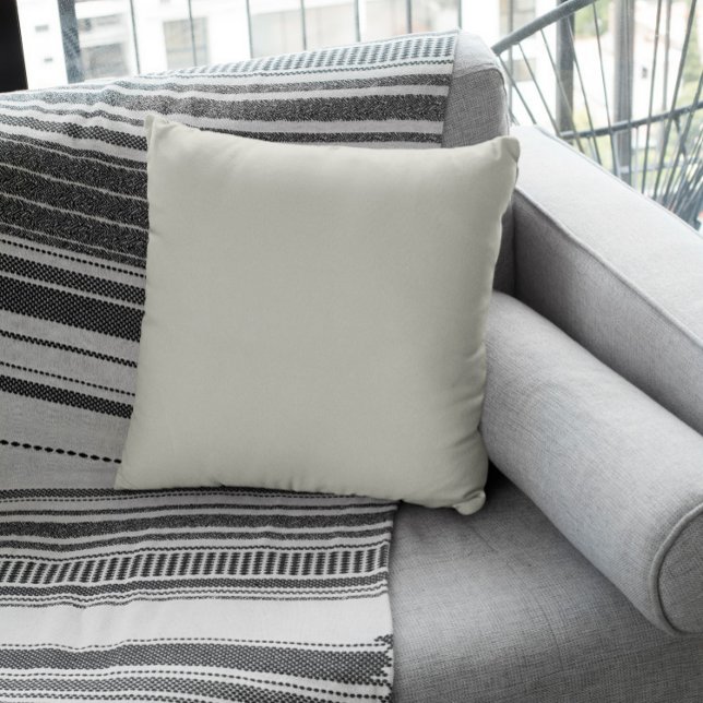 Trend Färg - Light Silver Grått Kudde (Skapare uppladdad)