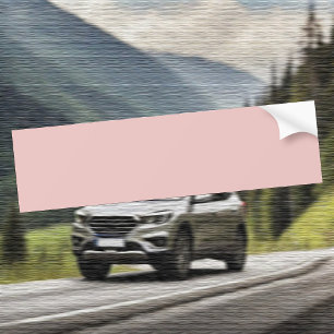 Trend Färg Ljus rosa Bildekal
