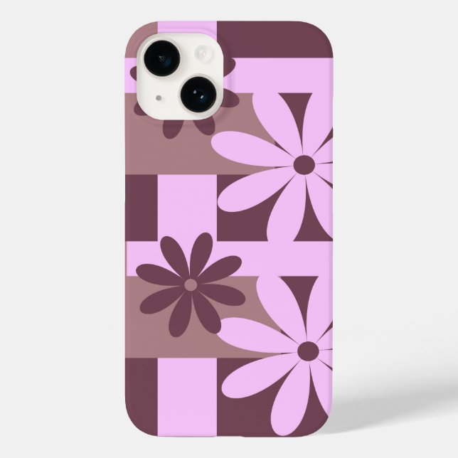 Trend färg Marsala iPhone 14 Fodral (Baksida)