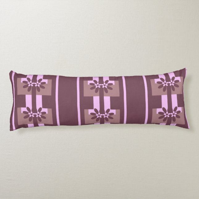 Trend färg Marsala Kroppskudde (Baksidan)