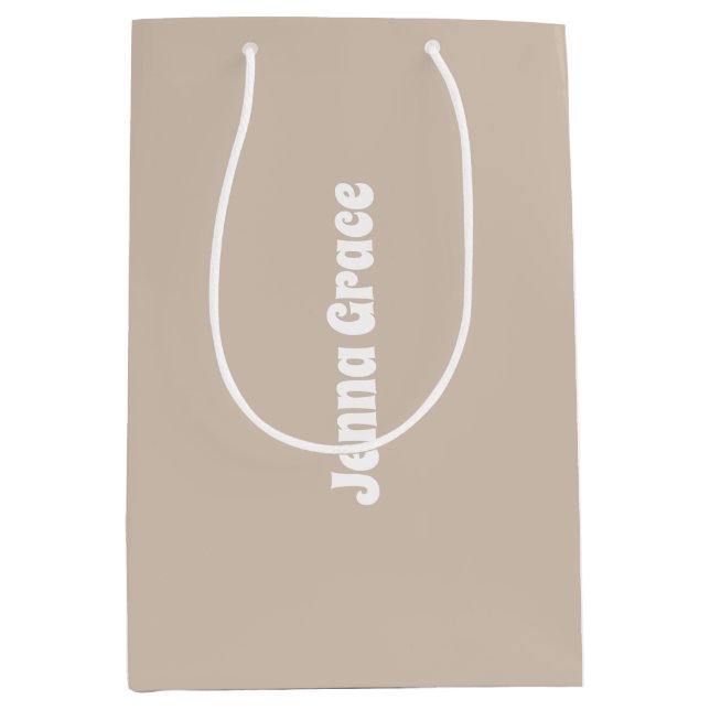 Trend Färg - Mjuk formblåsning Medium Namn Gift Ba (Framsidan)