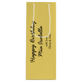 Trend Färg - Mjuk Gult Anpassade Gift Bag