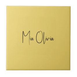 Trend Färg - Mjuk Gult Namn keramik Tile Kakelplatta