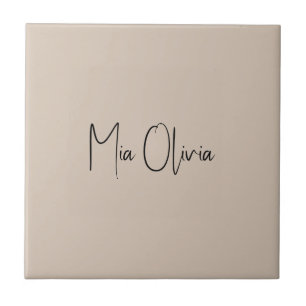 Trend Färg - Mjuk taupe Namn keramik Tile Kakelplatta