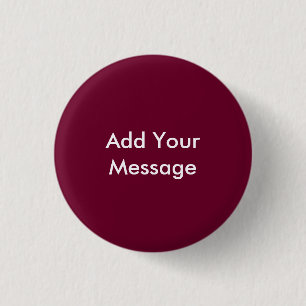 Trend Färg Mörk Burgundy Add Your Text Button Knapp