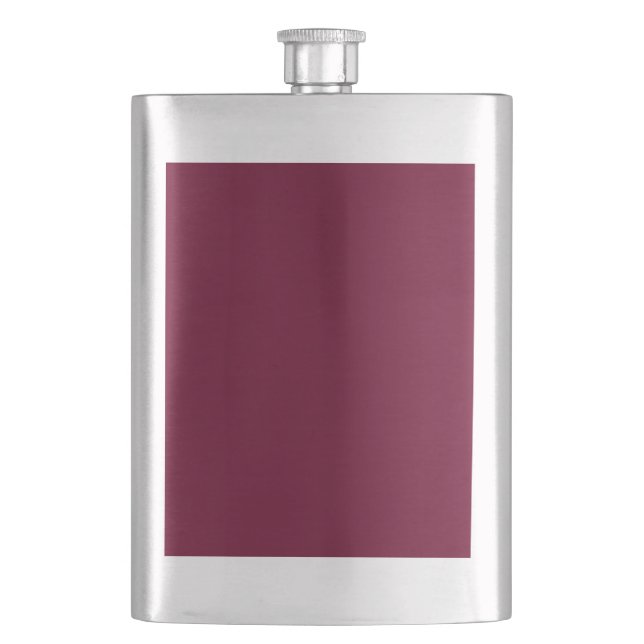 Trend Färg - Mörk Burgundy Classic-kolv Fickplunta (Framsidan)
