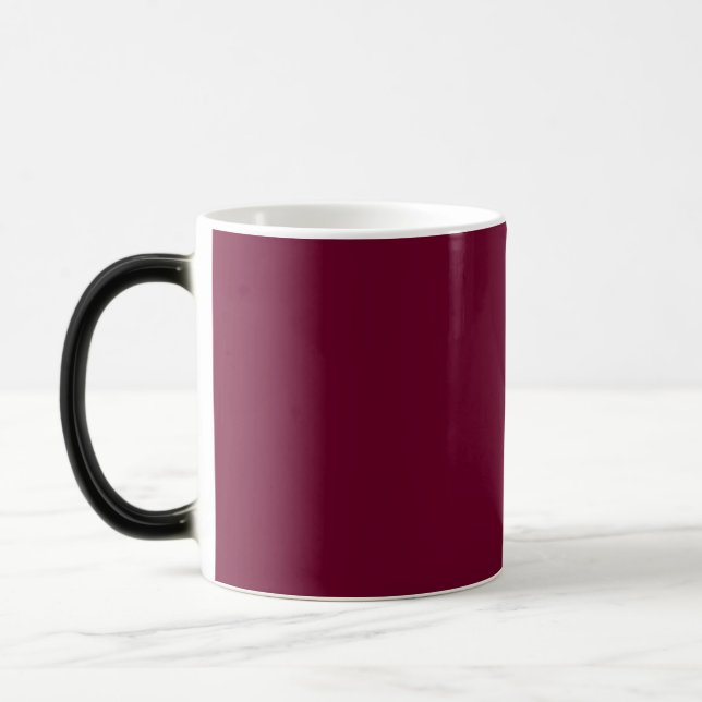 Trend Färg - Mörk Burgundy - Morphing Mugg (Vänster)