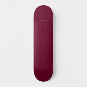 Trend Färg Mörk Burgundy Skateboard