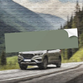Trend Färg Muted Greenish Grått Bildekal