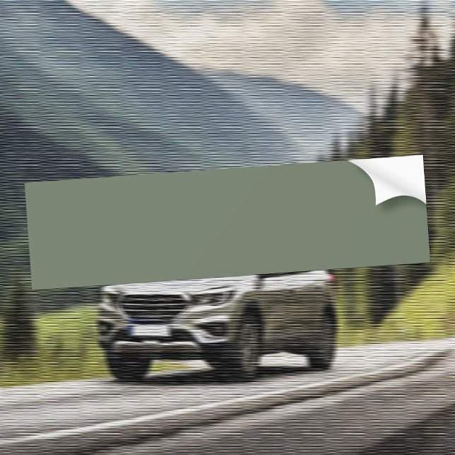 Trend Färg Muted Greenish Grått Bildekal (Skapare uppladdad)
