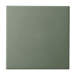 Trend Färg Muted Greenish-Grått Ceramic Tile Kakelplatta