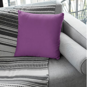 Trend Färg - Plum Lila Dekorativ kudde