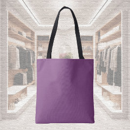 Trend Färg - Plum Lila Tote Bag Tygkasse