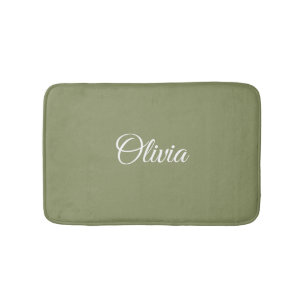 Trend Färg Reed Grönt Anpassningsbar Bath Mat Badrumsmatta