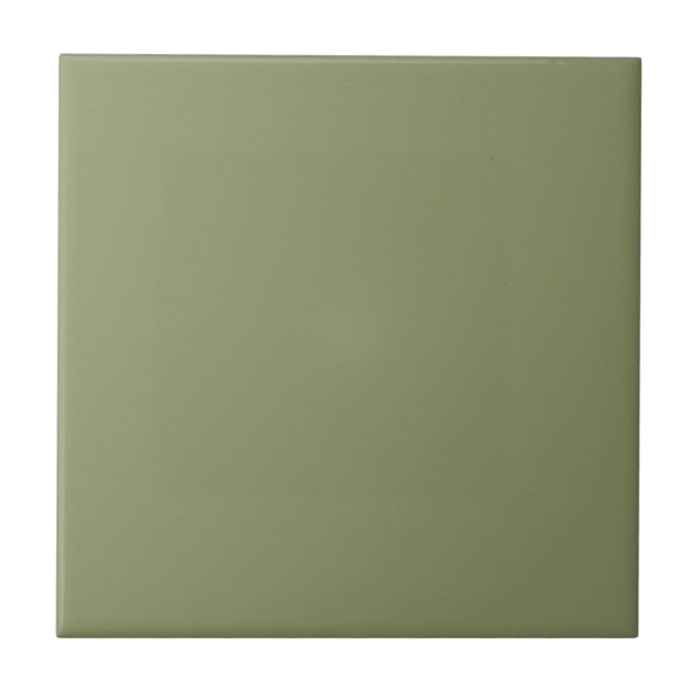 Trend Färg - Reed Grönt Ceramic Tile Kakelplatta (Framsidan)