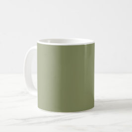 Trend Färg - Reed Grönt Minimalist Mugg