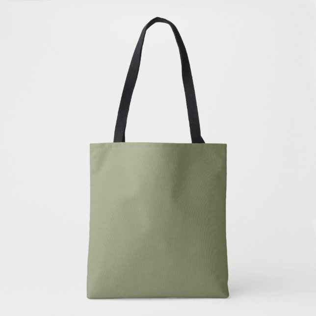 Trend Färg Reed Grönt Tote Bag Tygkasse (Framsida)