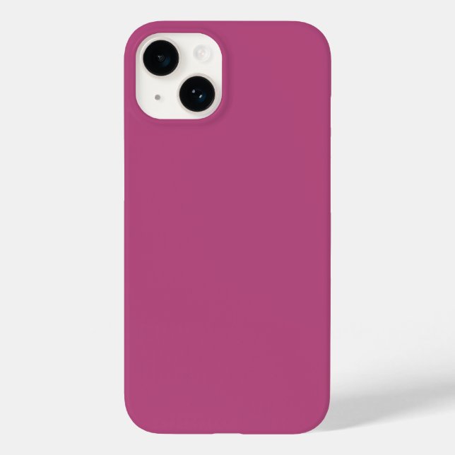 Trend Färg Rosa Lila Berry Minimalist (Baksida)