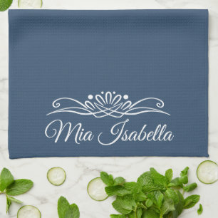 Trend Färg Serious Blue Kitchen Towel Kökshandduk