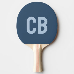 Trend Färg Serious Blue Ping Pong Paddle Pingisracket