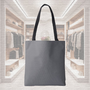 Trend Färg - Slate Grått Tote Bag Tygkasse
