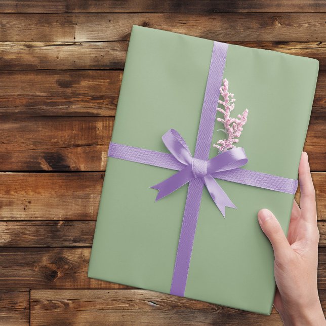 Trend Färg Soft Greenish Grått Presentpapper (Skapare uppladdad)