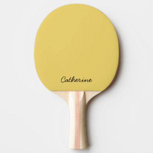 Trend Färg Soft Gult Ping Pong Paddle Pingisracket
