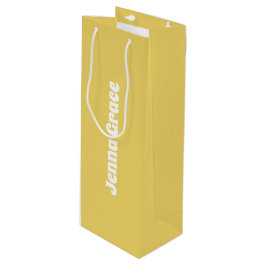 Trend Färg - Soft Gult Vin Gift Bag