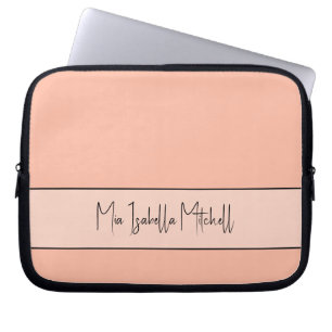 Trend Färg Soft Peach Laptop sleeve