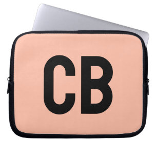 Trend Färg Soft Peach Laptop sleeve