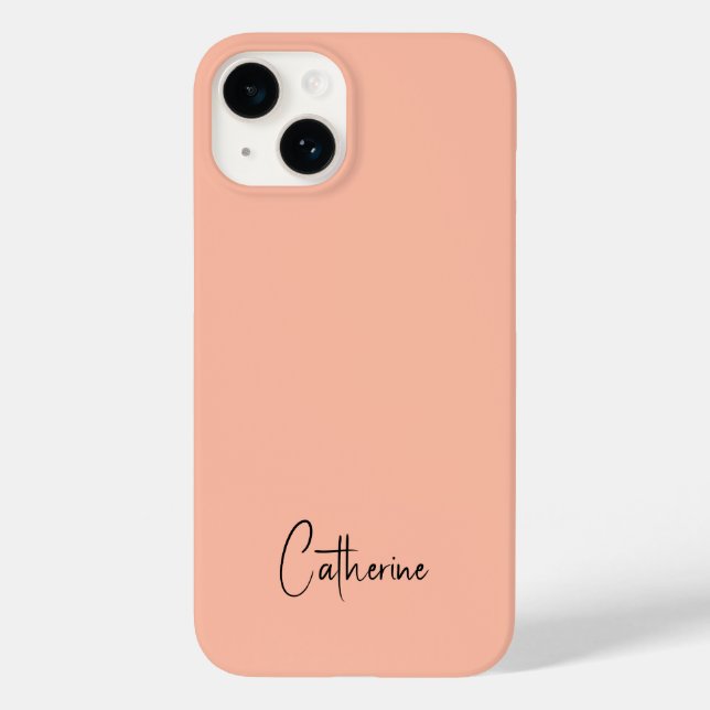 Trend Färg Soft Peach-minimalialist (Baksida)