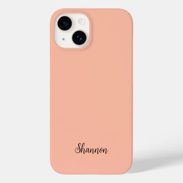 Trend Färg Soft Peach Namn minimalist (Baksida)