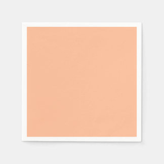 Trend Färg - Soft Peach Papper Napkins Pappersservett