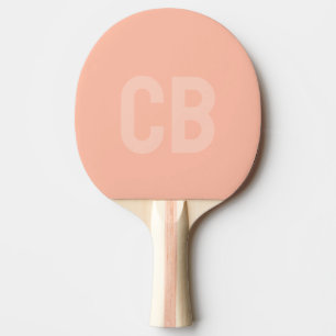 Trend Färg Soft Peach Ping Pong Paddle Pingisracket