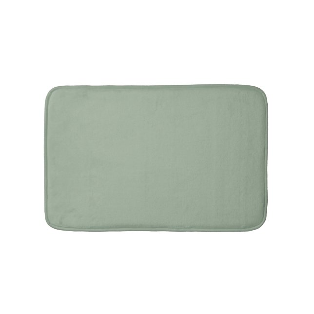 Trend Färg Soft Sage Bath Mat Badrumsmatta (Framsidan)